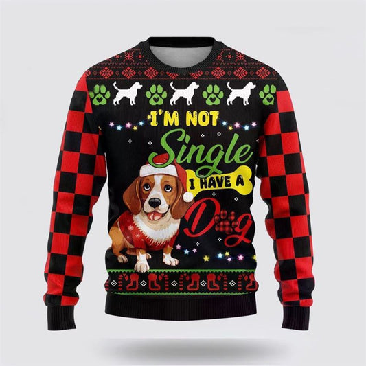 Pet Dog Sweater, Funny Beagle DogUgly Christmas Sweater, Gift For Dog Love, Winter Fashion