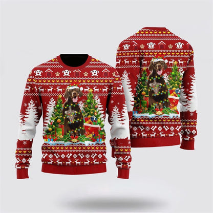 Pet Dog Sweater, German Shorthaired DogUgly Christmas Sweater, Gift For Dog Love, Winter Fashion