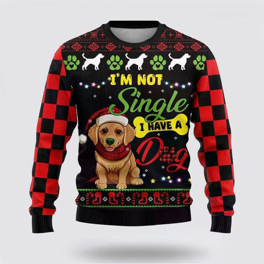 Pet Dog Sweater, Golden Retriever DogUgly Christmas Sweater, Gift For Dog Love, Winter Fashion
