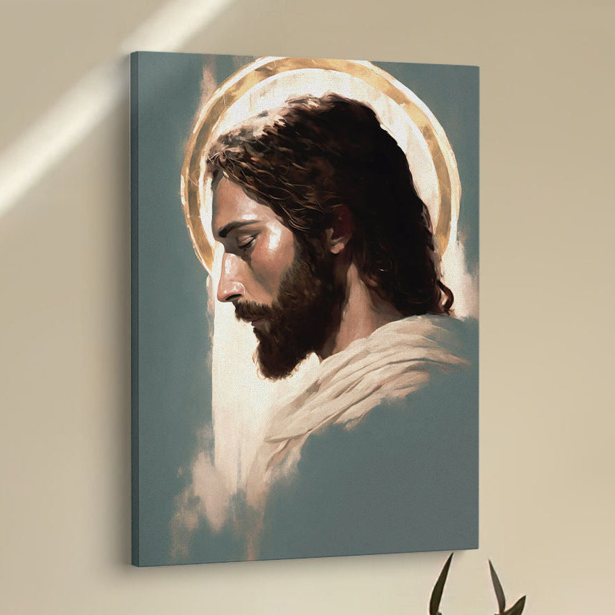 Picture Of Jesus Canvas Art - Jesus Art Prints - Jesus Art - Christian Home Decor