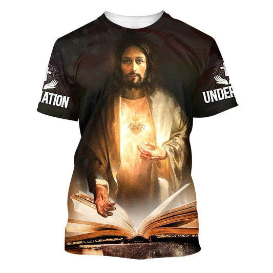 Pictures Jesus Christ, Bible All Over Print 3D T Shirt For Men And Women, Christian T-Shirt, Faith Shirt