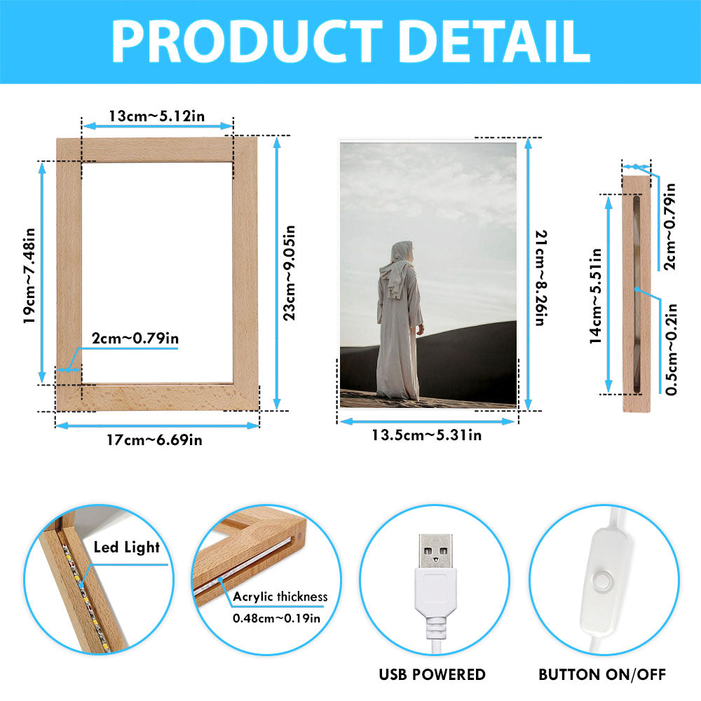 Pictures Of Christ Frame Lamp Pictures - Christian Art - Jesus Frame Lamp Art