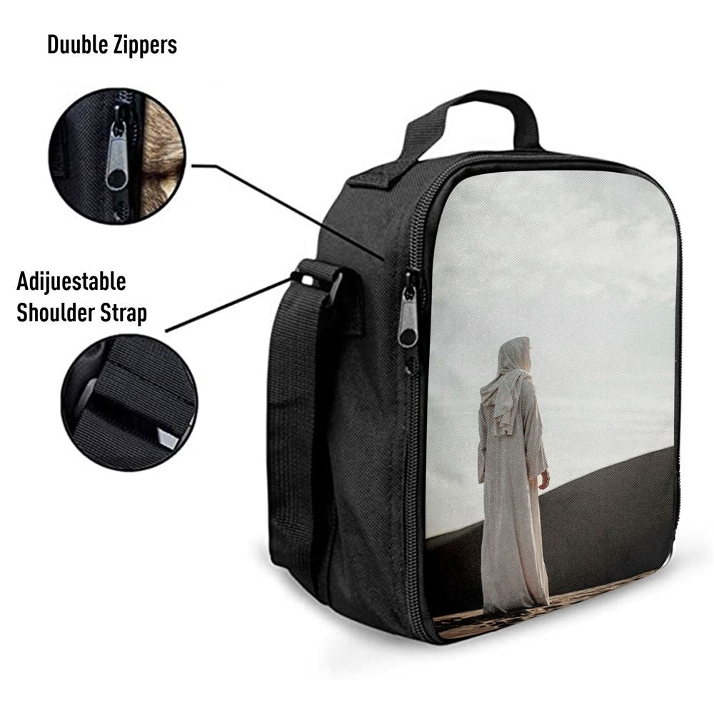 Pictures Of Christ Lunch Bag, Bible Verse Lunch Bag For Men And Women