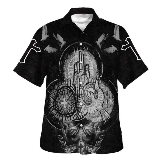 Prayer Warrior Hand God Prayer Hawaiian Shirt For Men, Christian Hawaiian Shirt, Gift For Christian