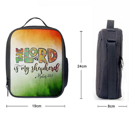 Psalm 231 The Lord Is My Shepherd Lunch Bag, Bible Verse Lunch Bag For Men And Women