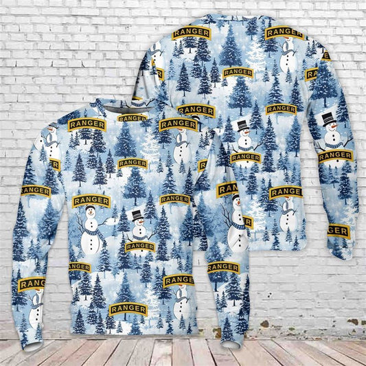 Ranger Tabs Ugly Christmas Sweater, Best Gift For Holiday, Christmas Crewneck Sweater, Christmas Winter Fashion