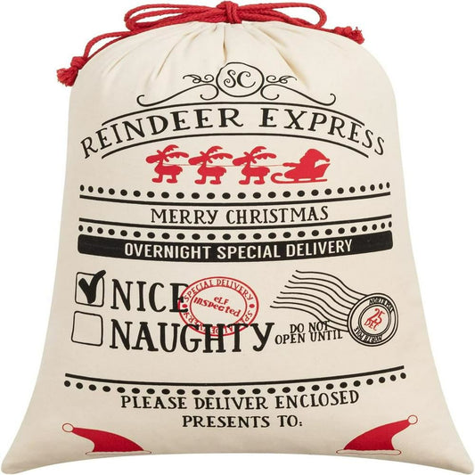 Reindeer Express Christmas Sack, Gift For Chidren, Christmas Bag Gift, Christmas Gift 2023
