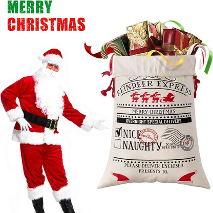 Reindeer Express Christmas Sack, Gift For Chidren, Christmas Bag Gift, Christmas Gift 2023