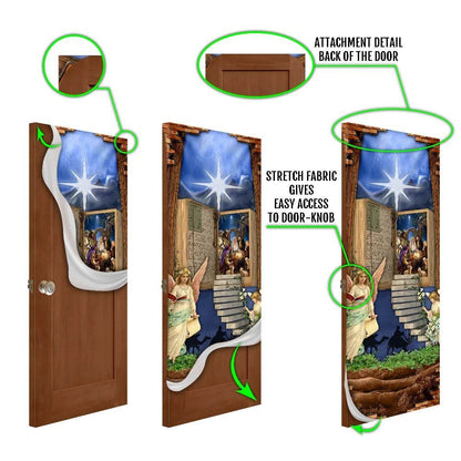 Religious Bible Door Stairs Door Cover, Christian Door Decor, Door Christian Church, Christian Door Plaques