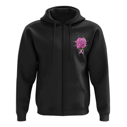 Rose Painting Ribbon All Over Print 3D Hoodie, Christian Hoodie, Christian Sweatshirt, Bible Verse Shirt