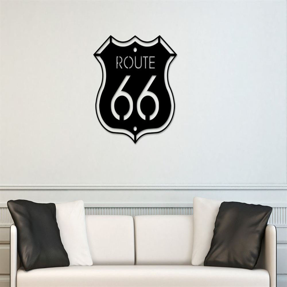 Route Number Metal Sign, Highway Sign, Garage Sign, Man Cave Sign, Metal Highway Sign, Metal Route Sign