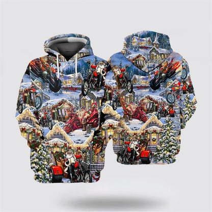 Santa Claus Christmas 2 All Over Print 3D Hoodie For Men & Women, Christmas Hoodie Cute, Christmas Gift, Christmas Fashion