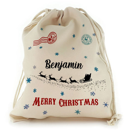 Santas Express Delivery Christmas Sack, Gift For Chidren, Christmas Bag Gift, Christmas Gift 2023
