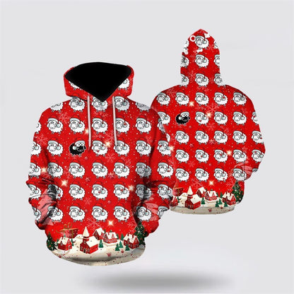 Sheep Lover Merry Christmas All Over Print 3D Hoodie For Men & Women, Christmas Hoodie Cute, Christmas Gift, Christmas Fashion