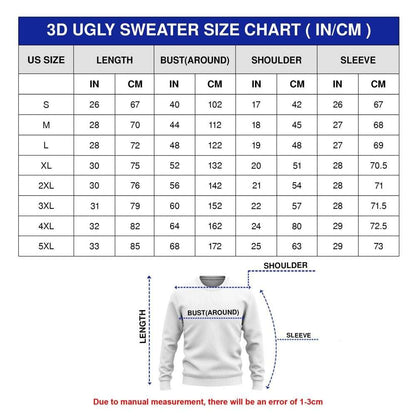 Shorthorn Ugly Christmas Sweater, Sweater Gifts For Pet Loves, Farmers Sweater