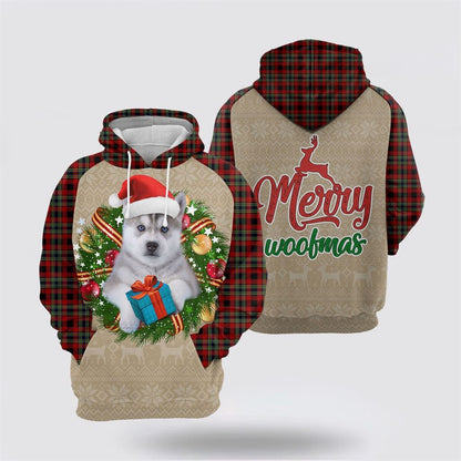Siberian Husky Christmas Awesome All Over Print 3D Hoodie For Men & Women, Christmas Dog Hoodie, Christmas Hoodie Cute, Christmas Gift