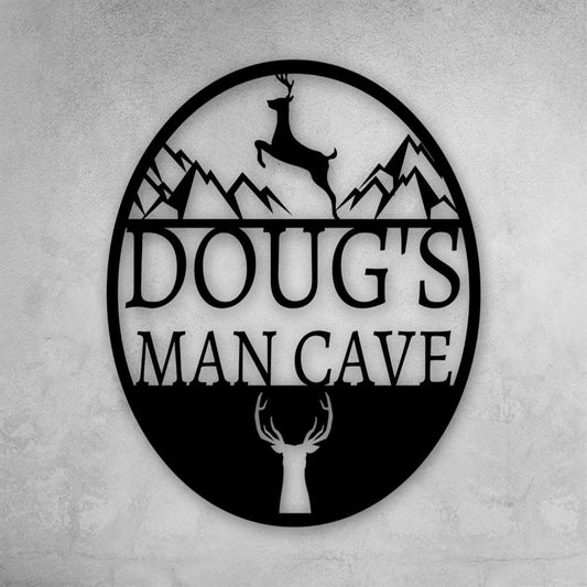 Sign Man Cave Decor, Custom Sign, Office Tool Shed, Gift For Dad, Gift For Him, Gift For Her, Custom Metal Garage