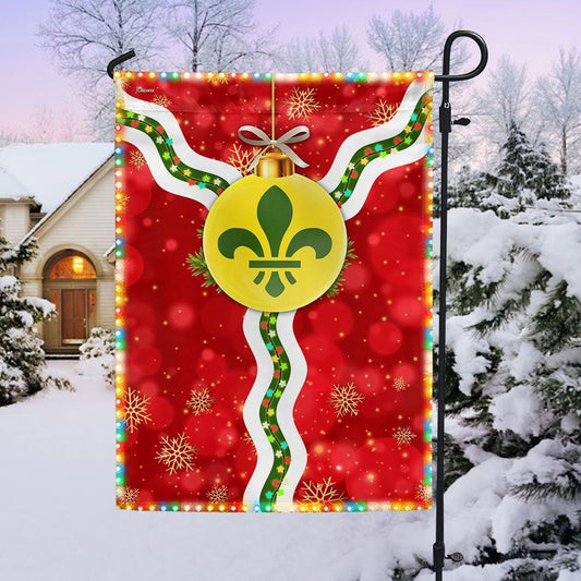 St. Louis Missouri State Christmas Flag, Christmas Garden Flag, Home Decor Accessories, Christmas Outdoor Decor Ideas