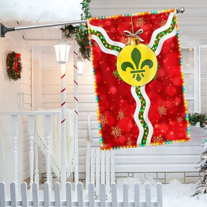 St. Louis Missouri State Christmas Flag, Christmas Garden Flag, Home Decor Accessories, Christmas Outdoor Decor Ideas