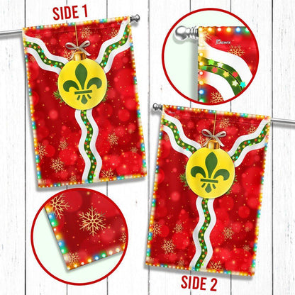 St. Louis Missouri State Christmas Flag, Christmas Garden Flag, Home Decor Accessories, Christmas Outdoor Decor Ideas