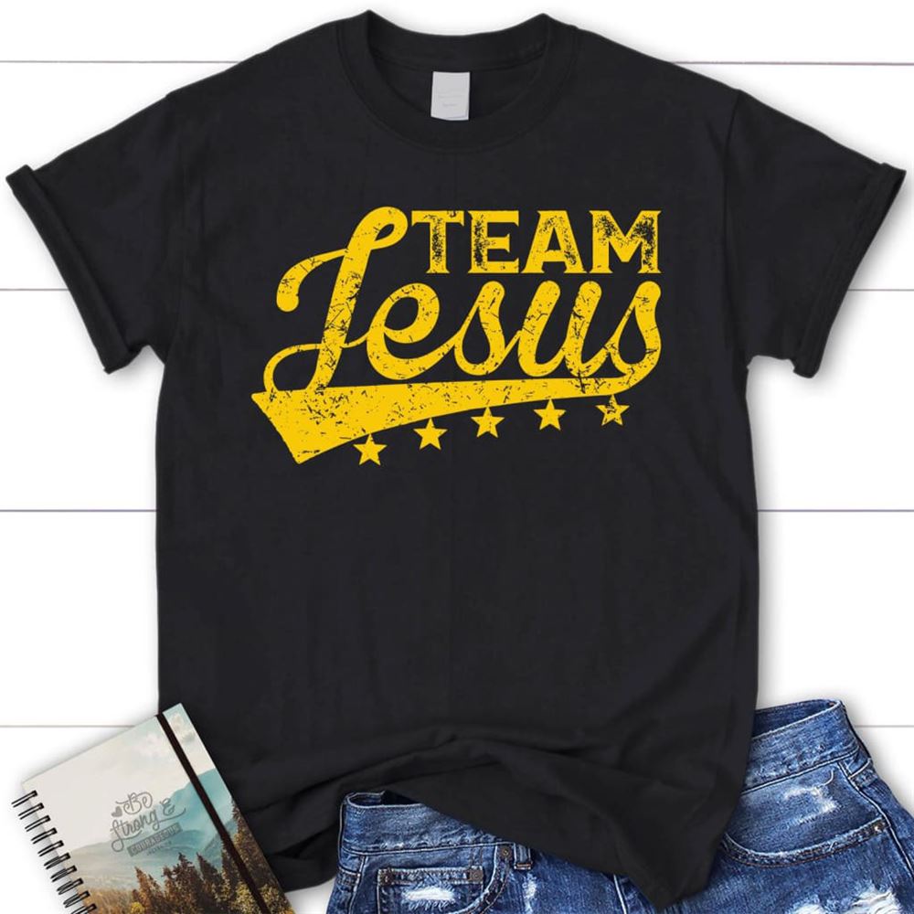 Team Jesus Womens Christian T Shirt, Blessed T Shirt, Bible T shirt, T shirt Women