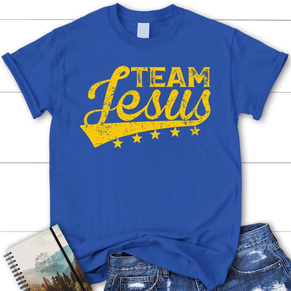 Team Jesus Womens Christian T Shirt, Blessed T Shirt, Bible T shirt, T shirt Women