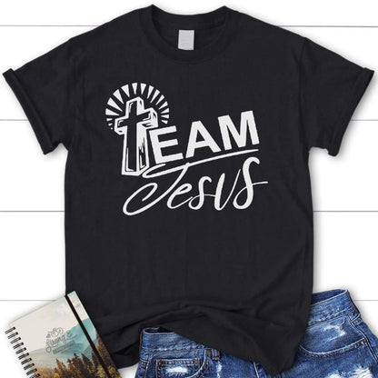 Team Jesus Womens Christian T Shirt  Jesus Shirts, Blessed T Shirt, Bible T shirt, T shirt Women