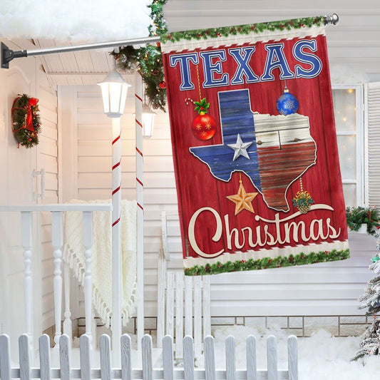 Texas Christmas Flag, Christmas Garden Flag, Home Decor Accessories, Christmas Outdoor Decor Ideas