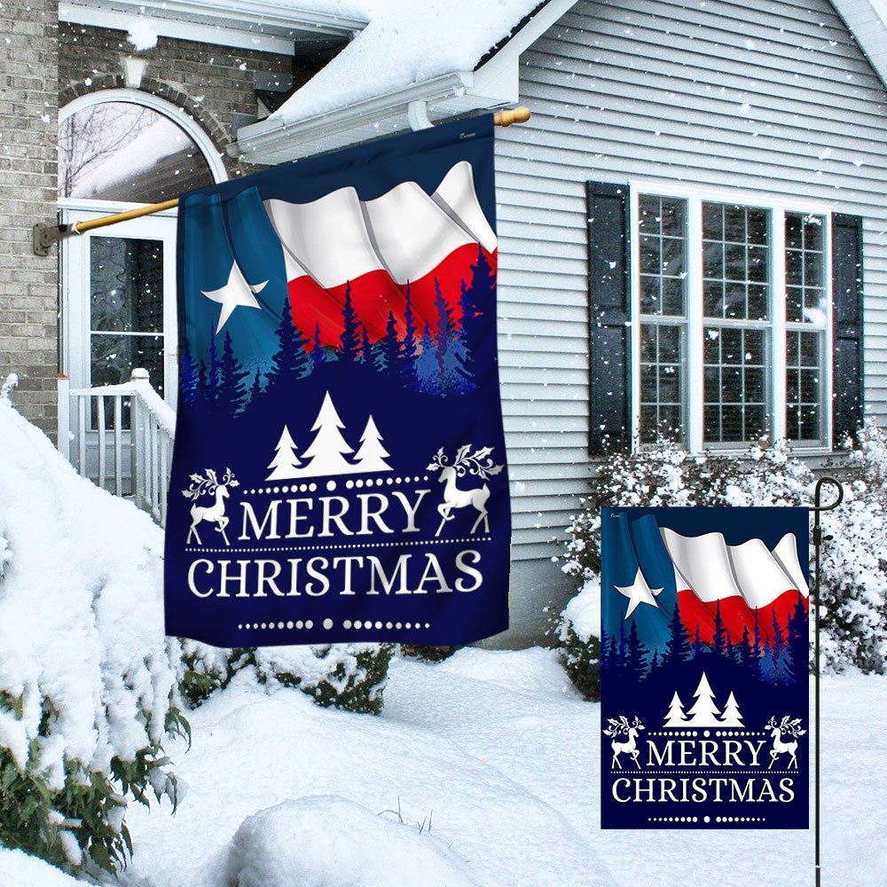 Texas Christmas Flag Merry Christmas Y'all Flag, Christmas Garden Flag, Home Decor Accessories, Christmas Outdoor Decor Ideas