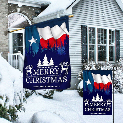 Texas Christmas Flag Merry Christmas Y'all Flag, Christmas Garden Flag, Home Decor Accessories, Christmas Outdoor Decor Ideas
