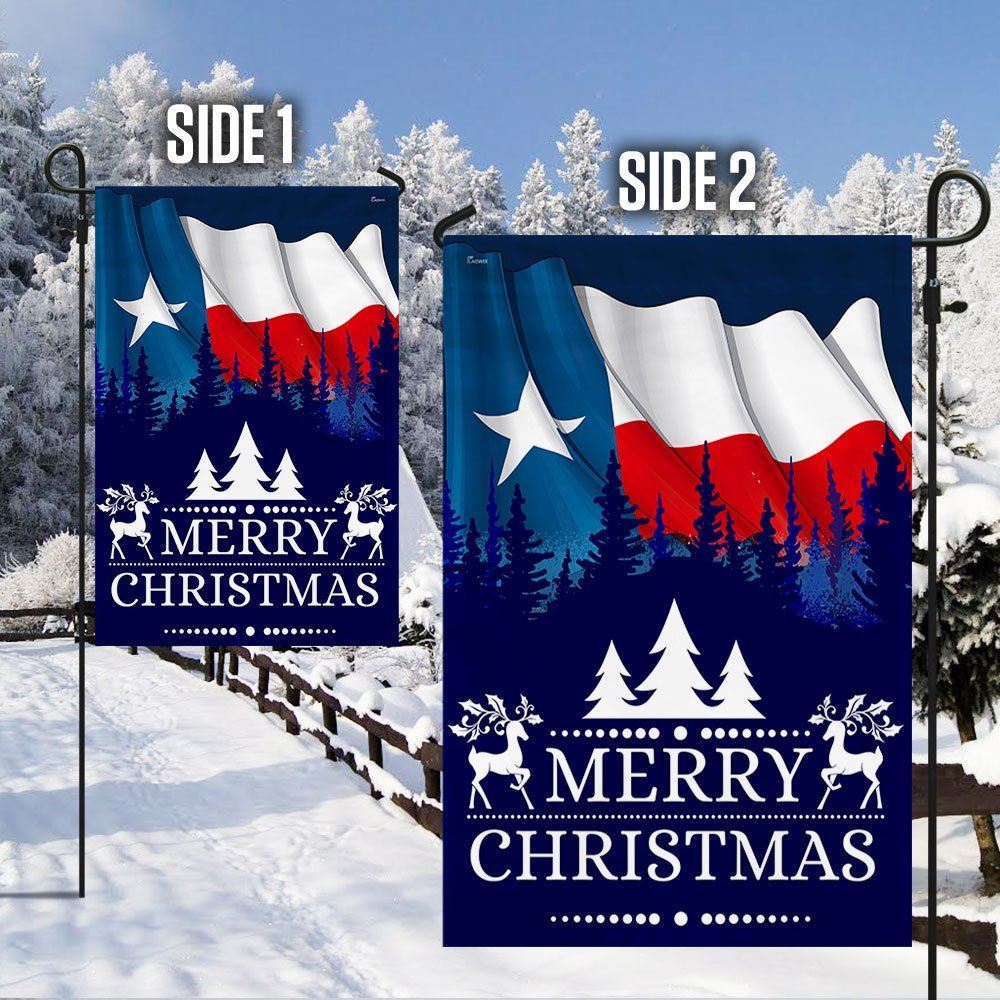 Texas Christmas Flag Merry Christmas Y'all Flag, Christmas Garden Flag, Home Decor Accessories, Christmas Outdoor Decor Ideas