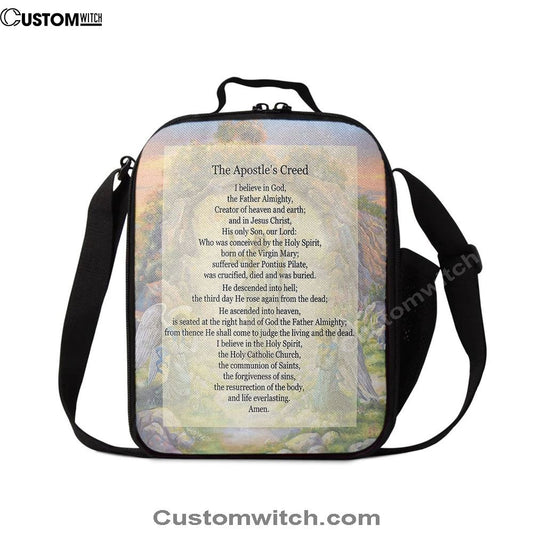 The Apostle's Creed Lunch Bag For Men And Women, Spiritual Christian Lunch Box For School, Work