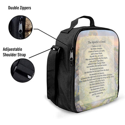 The Apostle's Creed Lunch Bag For Men And Women, Spiritual Christian Lunch Box For School, Work