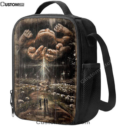 The Day He Was Born Jesus Lunch Bag For Men And Women, Spiritual Christian Lunch Box For School, Work