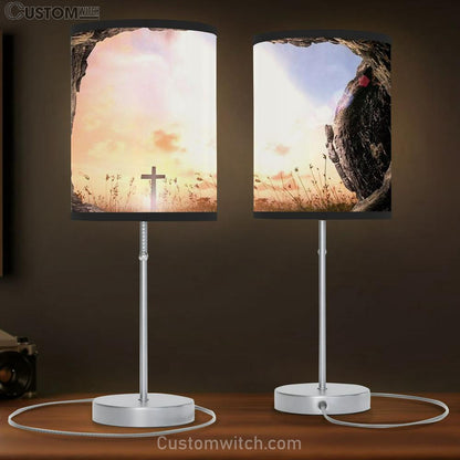 The Empty Tomb Easter Table Lamb Art - Christian Lamb Gift Decor - Easter Lamb Gift
