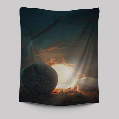 The Empty Tomb Easter Tapestry Pictures - Christian Tapestries Prints -  Christian Indoor Wall Tapestries