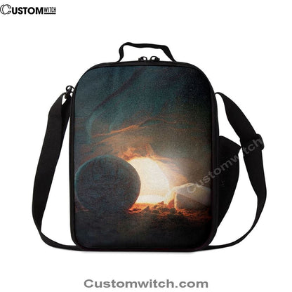 The Empty Tomb Lunch Bag For Men And Women - Lunch Bag For Men And Women Easter Lunch Bag, Spiritual Christian Lunch Box For School, Work