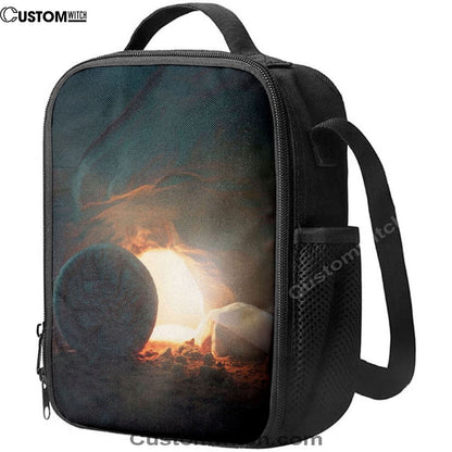 The Empty Tomb Lunch Bag For Men And Women - Lunch Bag For Men And Women Easter Lunch Bag, Spiritual Christian Lunch Box For School, Work