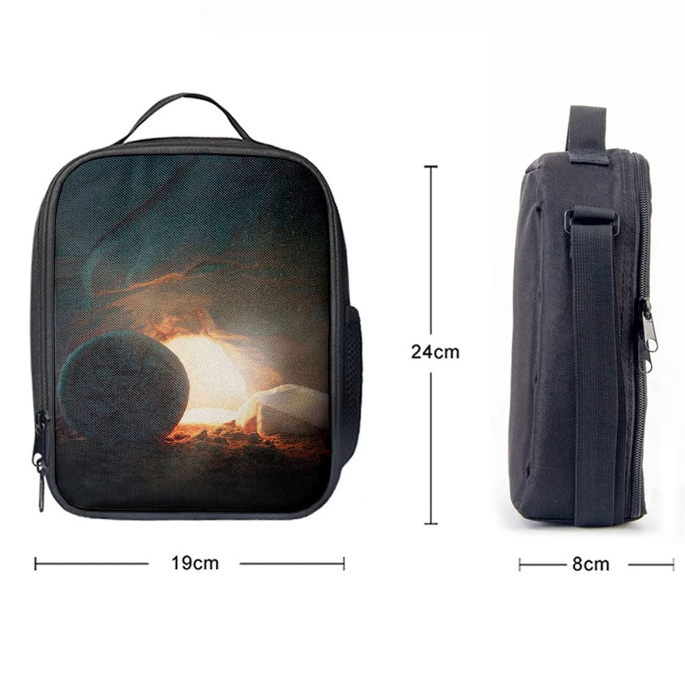 The Empty Tomb Lunch Bag For Men And Women - Lunch Bag For Men And Women Easter Lunch Bag, Spiritual Christian Lunch Box For School, Work