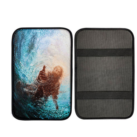 The Hand Of God Car Armrest Pad Pictures, Christian Car Interior Accessories