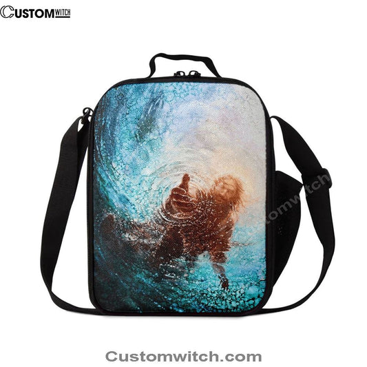 The Hand Of God Lunch Bag For Men And Women, Spiritual Christian Lunch Box For School, Work