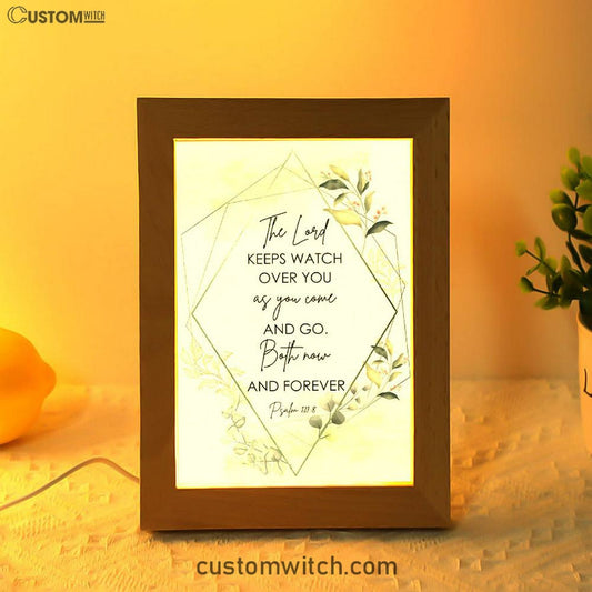 The Lord Keeps Watch Over You As You Come And Go Bible Verse Decor Art - Bible Verse Decor - Scripture Art