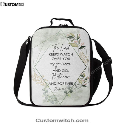 The Lord Keeps Watch Over You As You Come And Go Bible Verse Lunch Bag For Men And Women, Spiritual Christian Lunch Box For School, Work