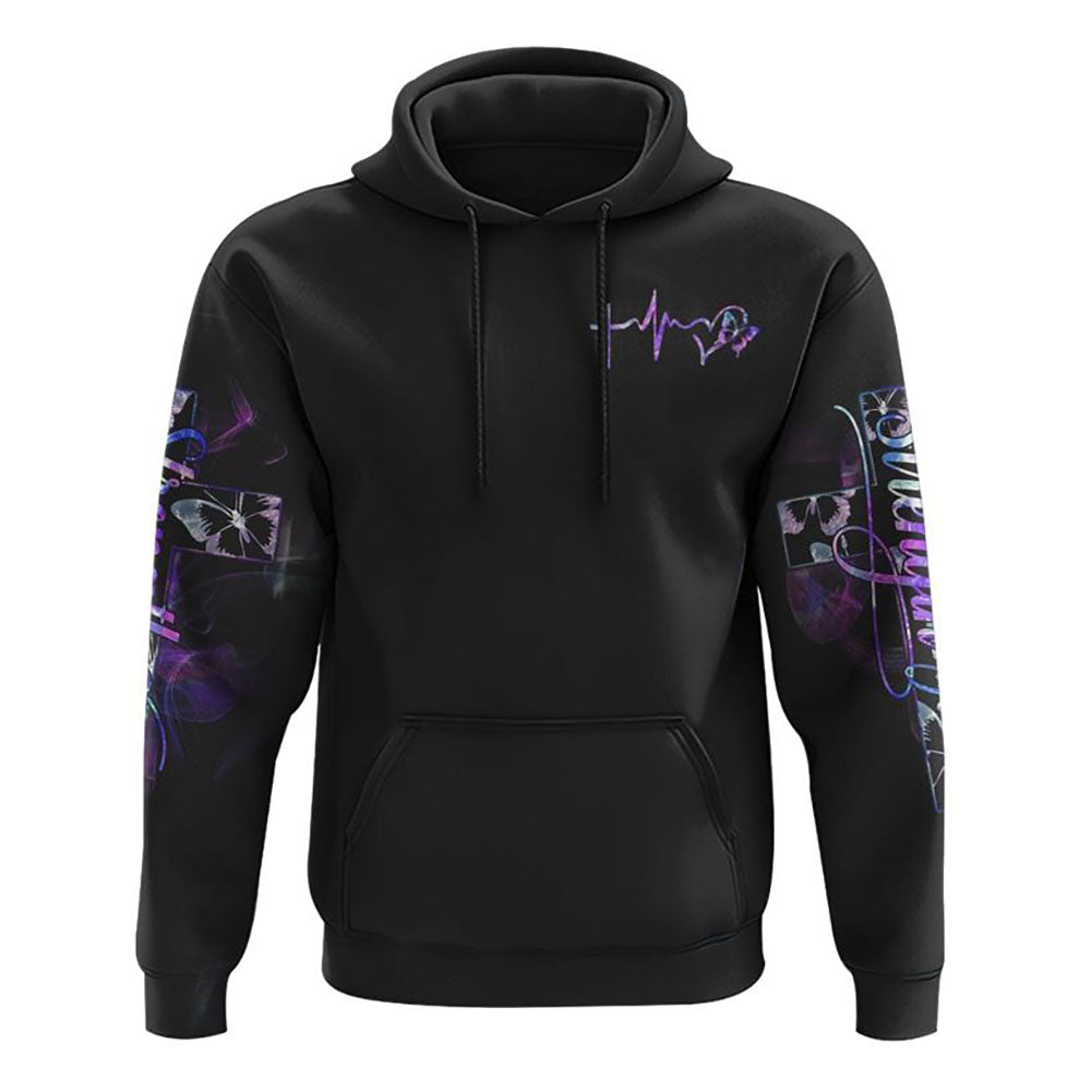 The Moment Your Heart Stopped Mine Changed Forever All Over Print 3D Hoodie, Christian Hoodie, Christian Sweatshirt, Bible Verse Shirt