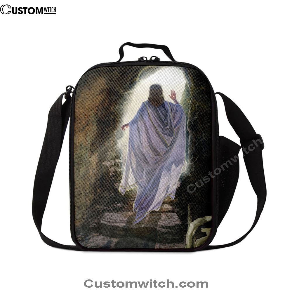 The Resurrection Of Jesus Lunch Bag For Men And Women, Spiritual Christian Lunch Box For School, Work