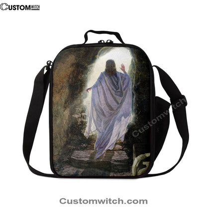 The Resurrection Of Jesus Lunch Bag For Men And Women, Spiritual Christian Lunch Box For School, Work