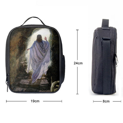 The Resurrection Of Jesus Lunch Bag For Men And Women, Spiritual Christian Lunch Box For School, Work