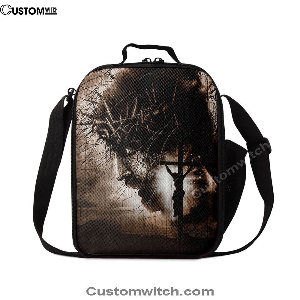 The Sacrifice Of Jesus Christ Lunch Bag For Men And Women, Spiritual Christian Lunch Box For School, Work