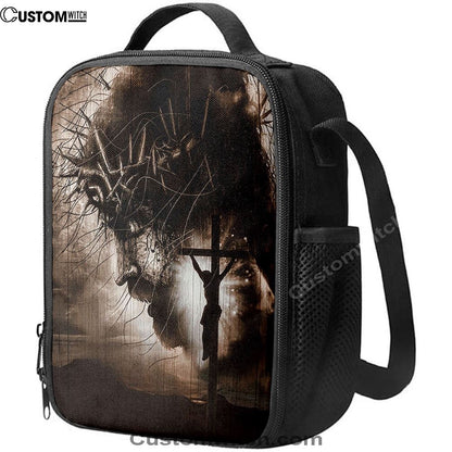 The Sacrifice Of Jesus Christ Lunch Bag For Men And Women, Spiritual Christian Lunch Box For School, Work