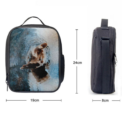 The Saving Hand Of God Lunch Bag For Men And Women, Spiritual Christian Lunch Box For School, Work